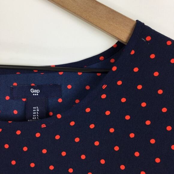 Gap Polka Dot Top, size large - Picture 2 of 4